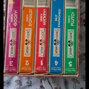 Disney Cartoon Classics VHS Collection